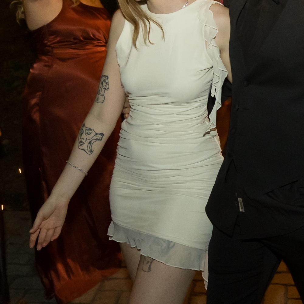 White size 10 Oh Polly dress